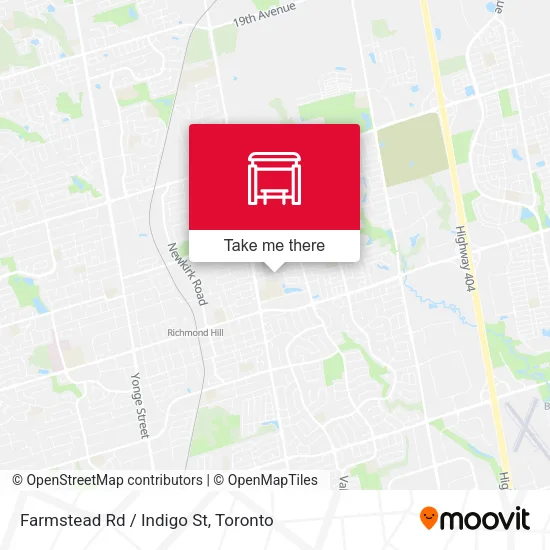 Farmstead Rd / Indigo St map