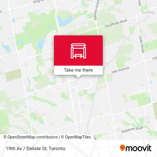 19th Av / Delisle St map