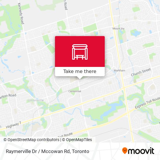 Raymerville Dr / Mccowan Rd map