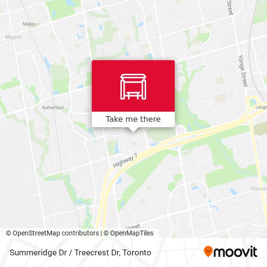 Summeridge Dr / Treecrest Dr plan