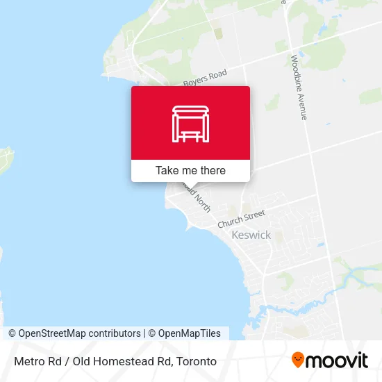 Metro Rd / Old Homestead Rd map