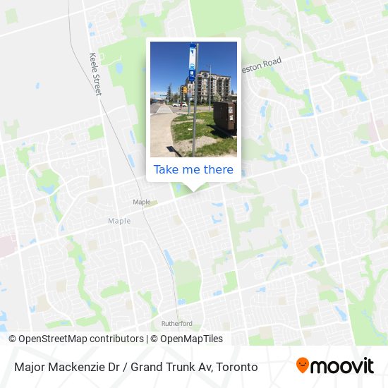 Major Mackenzie Dr / Grand Trunk Av map