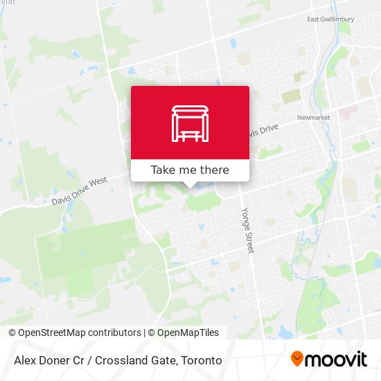 Alex Doner Cr / Crossland Gate map