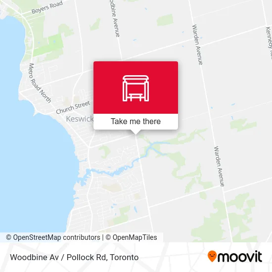 Woodbine Av / Pollock Rd map