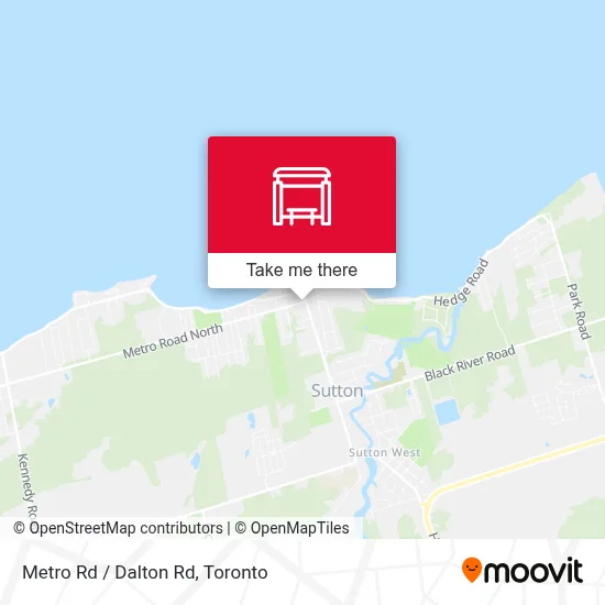 Metro Rd / Dalton Rd map