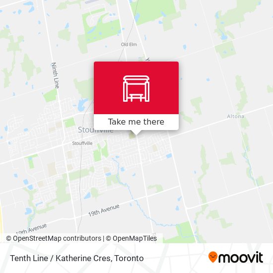 Tenth Line / Katherine Cres plan