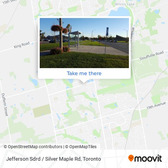 Jefferson Sdrd / Silver Maple Rd map