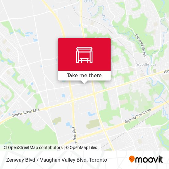 Zenway Blvd / Vaughan Valley Blvd plan