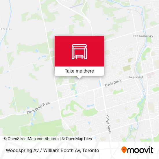 Woodspring Av / William Booth Av map