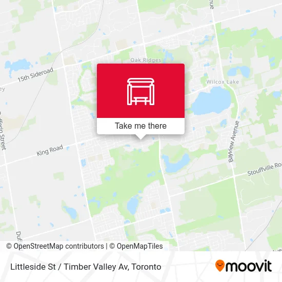 Littleside St / Timber Valley Av map