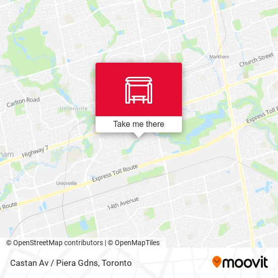 Castan Av / Piera Gdns map