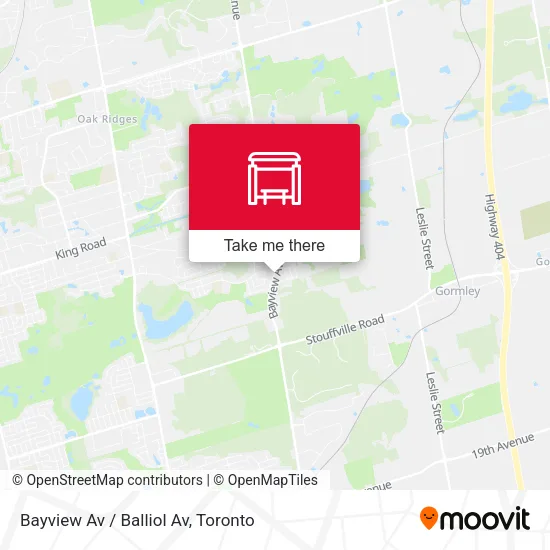 Bayview Av / Balliol Av plan