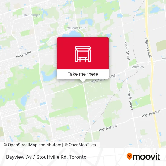 Bayview Av / Stouffville Rd map