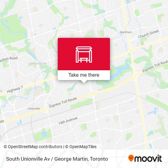 South Unionville Av / George Martin map