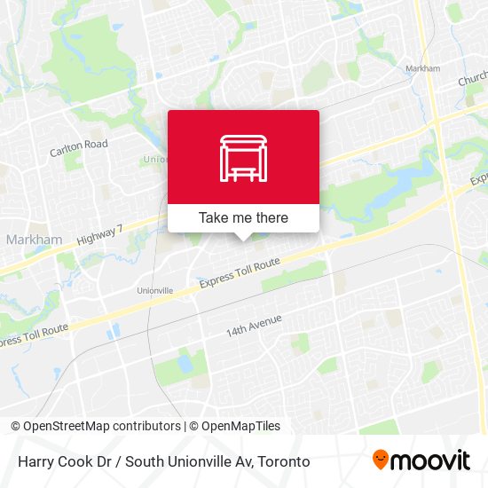 Harry Cook Dr / South Unionville Av plan