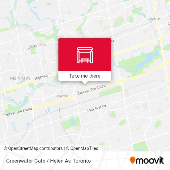 Greenwater Gate / Helen Av map