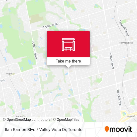 Ilan Ramon Blvd / Valley Vista Dr map