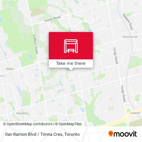 Ilan Ramon Blvd / Timna Cres map