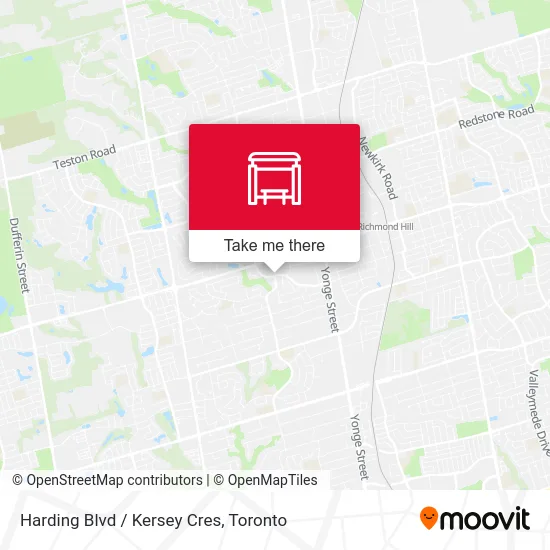 Harding Blvd / Kersey Cres map
