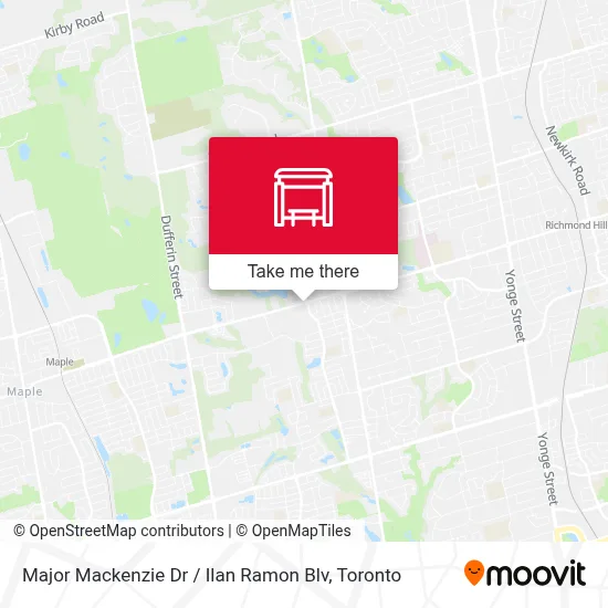 Major Mackenzie Dr / Ilan Ramon Blv map