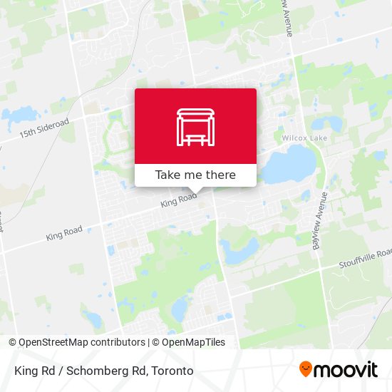 King Rd / Schomberg Rd plan