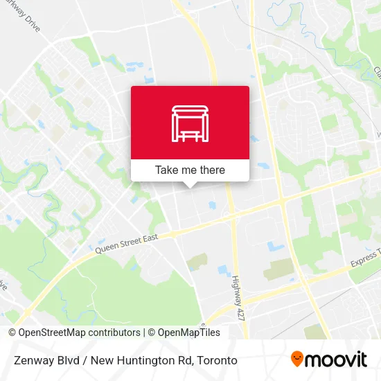 Zenway Blvd / New Huntington Rd map
