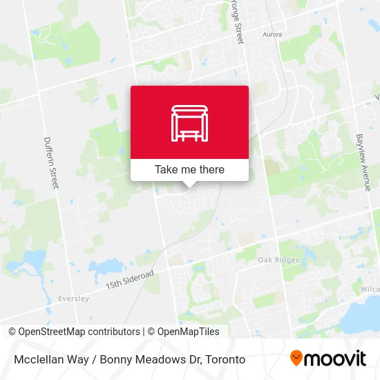 Mcclellan Way / Bonny Meadows Dr map