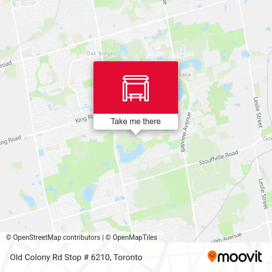 Old Colony Rd Stop # 6210 map