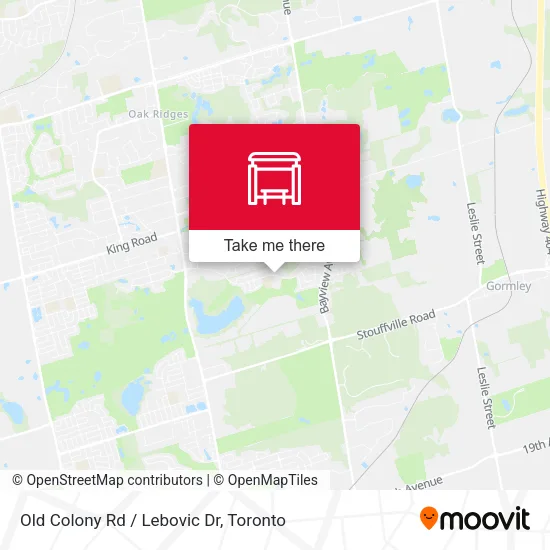 Old Colony Rd / Lebovic Dr map