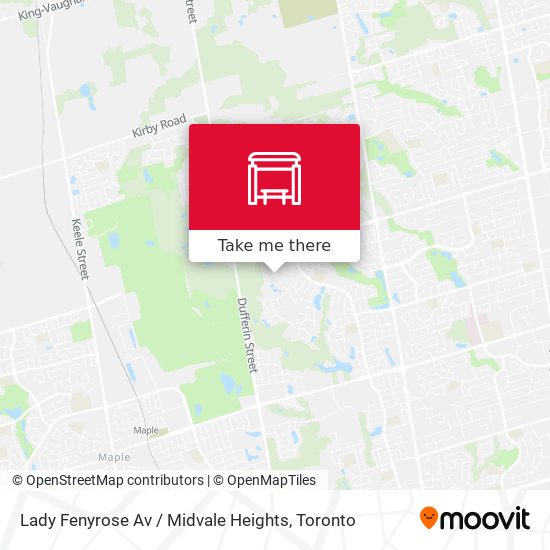 Lady Fenyrose Av / Midvale Heights map