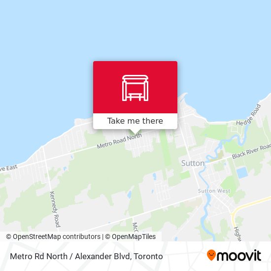 Metro Rd North / Alexander Blvd plan