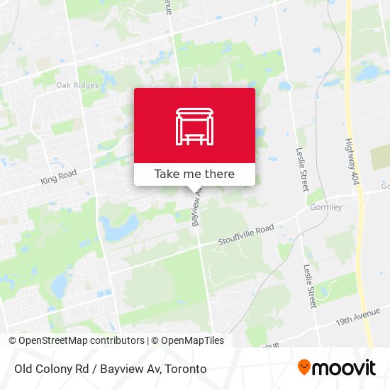 Old Colony Rd / Bayview Av plan