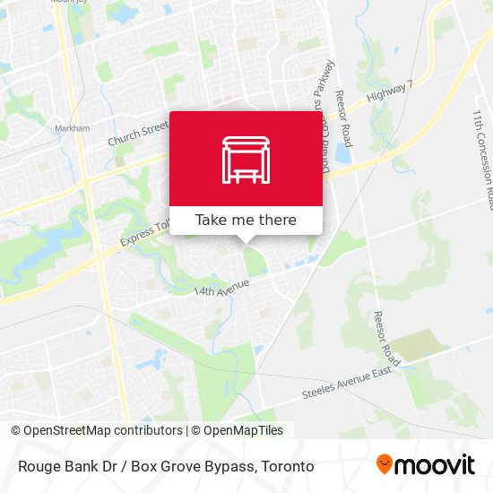 Rouge Bank Dr / Box Grove Bypass plan