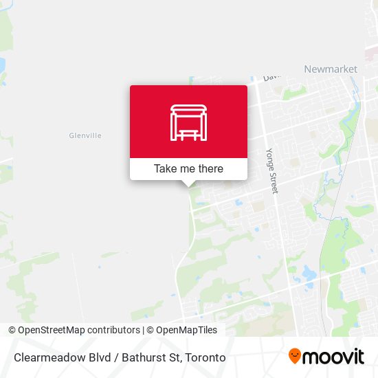 Clearmeadow Blvd / Bathurst St plan