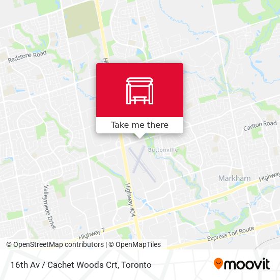 16th Av / Cachet Woods Crt plan