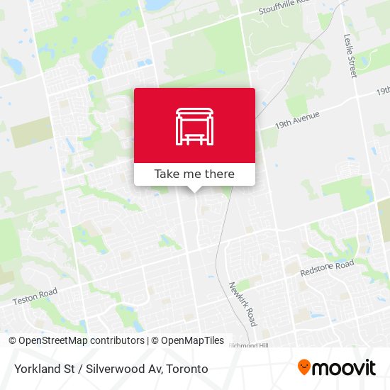 Yorkland St / Silverwood Av map