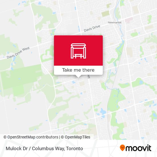 Mulock Dr / Columbus Way plan