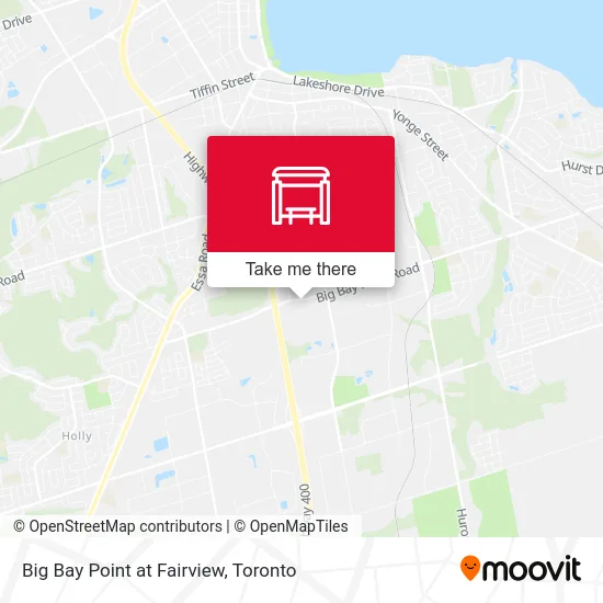 Big Bay Point at Fairview map