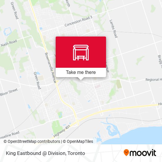 King Eastbound @ Division plan