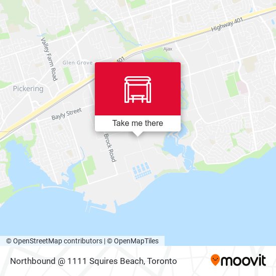 Northbound @ 1111 Squires Beach map