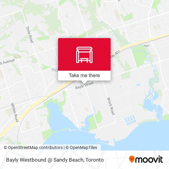 Bayly Westbound @ Sandy Beach plan