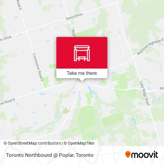 Toronto Northbound @ Poplar plan