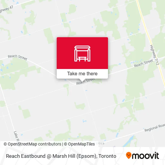 Reach Eastbound @ Marsh Hill (Epsom) map