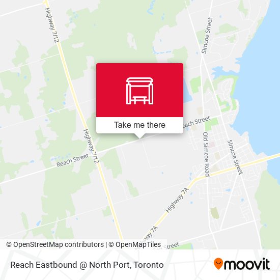 Reach Eastbound @ North Port map