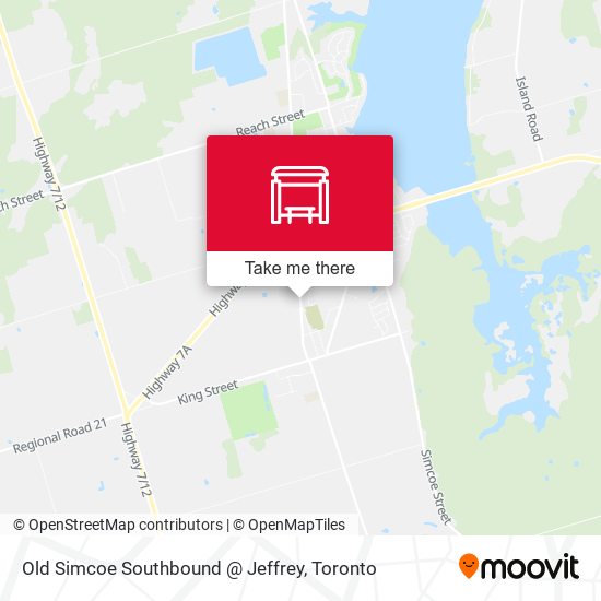 Old Simcoe Southbound @ Jeffrey plan