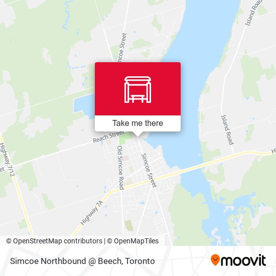 Simcoe Northbound @ Beech plan