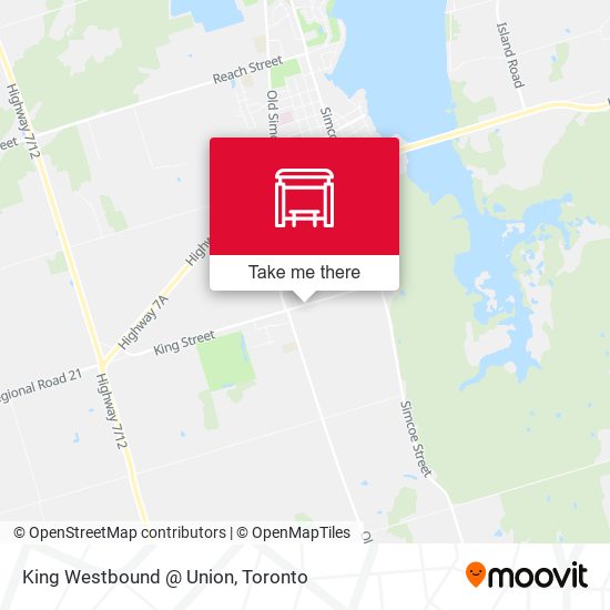 King Westbound @ Union plan