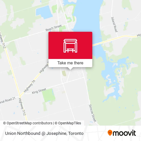 Union Northbound @ Josephine map