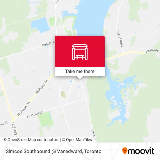 Simcoe Southbound @ Vanedward plan