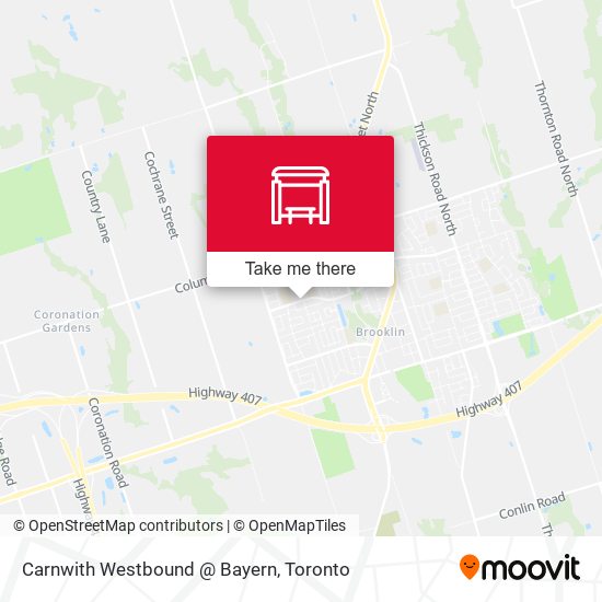 Carnwith Westbound @ Bayern map